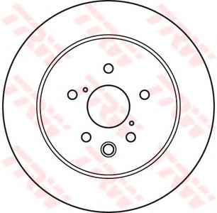 Тормозной диск TRW