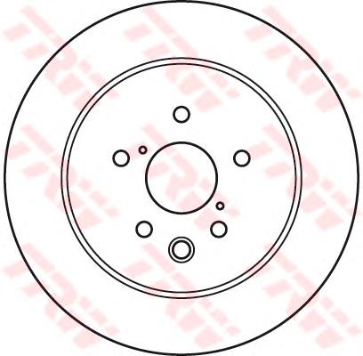 Тормозной диск TRW