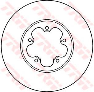 Тормозной диск TRW