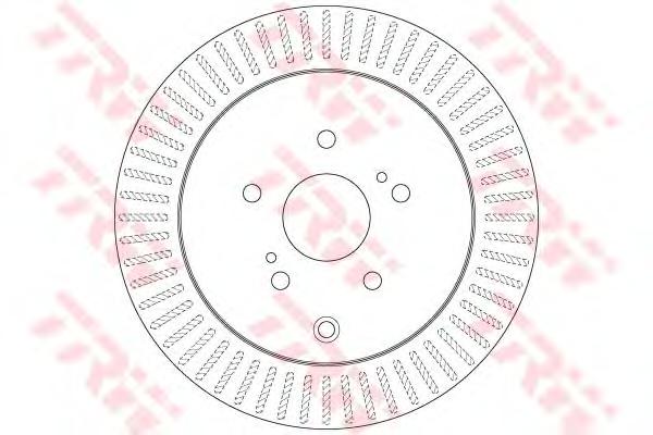 Тормозной диск TRW