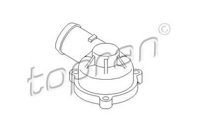 Фланец охлаждающей жидкости TOPRAN 111 182