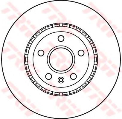 Тормозной диск TRW