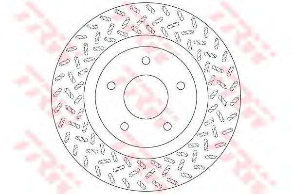 Тормозной диск TRW