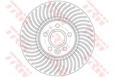 Тормозной диск TRW DF6185S