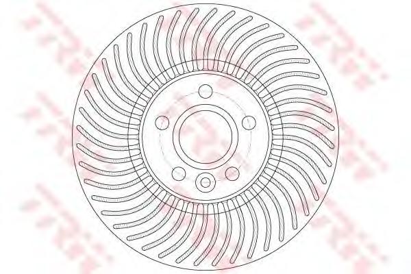 Тормозной диск TRW