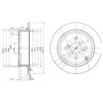 Тормозной диск DELPHI