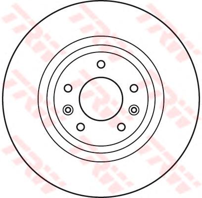 Тормозной диск TRW