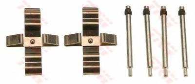 Комплектующие, колодки дискового тормоза TRW PFK631