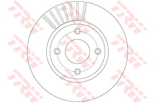 Тормозной диск TRW