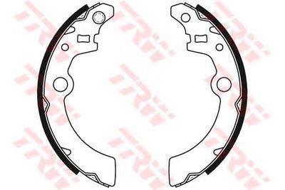 Комплект тормозных колодок TRW