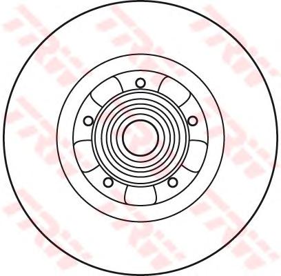 Тормозной диск TRW