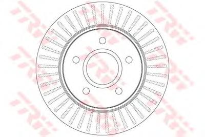 Тормозной диск TRW DF6253S