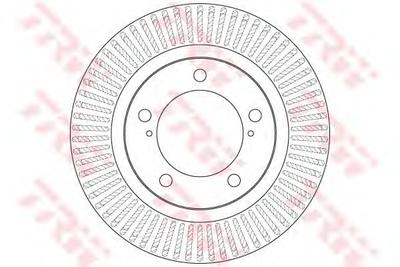 Тормозной диск TRW DF6239S