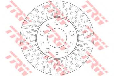Тормозной диск TRW DF4771S