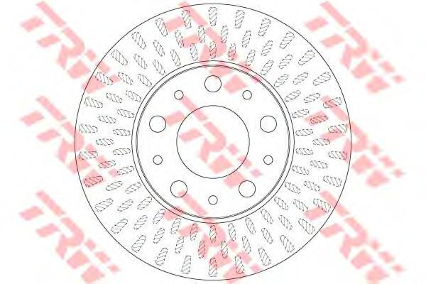 Тормозной диск TRW