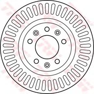 Тормозной диск TRW