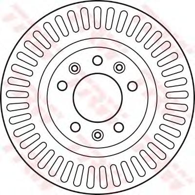 Тормозной диск TRW