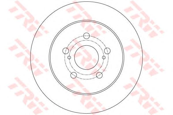 Тормозной диск TRW