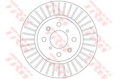 Тормозной диск TRW DF6232