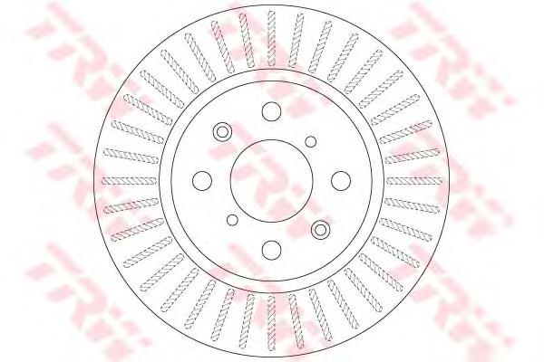 Тормозной диск TRW