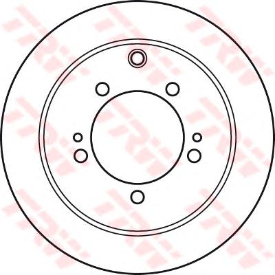 Тормозной диск TRW