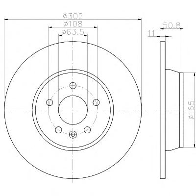 Тормозной диск TEXTAR