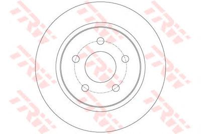 Тормозной диск TRW DF6139