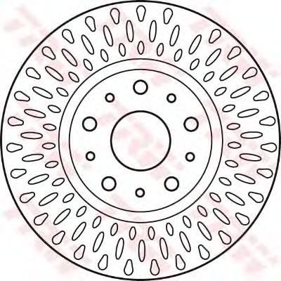 Тормозной диск TRW
