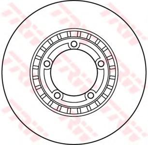 Тормозной диск TRW