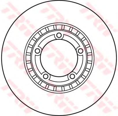 Тормозной диск TRW