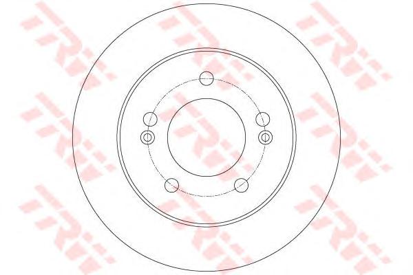 Тормозной диск TRW