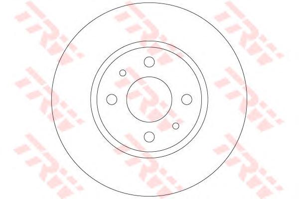 Тормозной диск TRW
