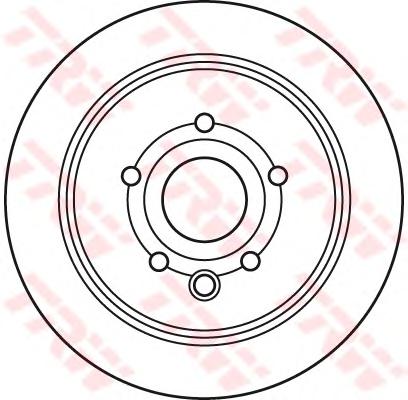 Тормозной диск TRW