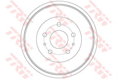 Тормозной барабан TRW DB4427