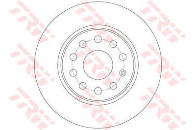 Тормозной диск TRW