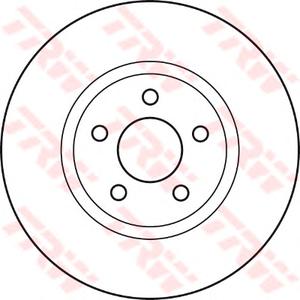 Тормозной диск TRW