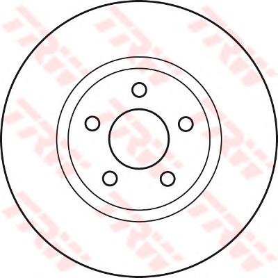 Тормозной диск TRW