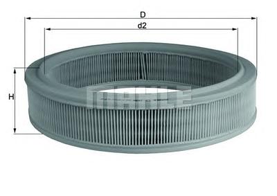 Воздушный фильтр KNECHT LX1638