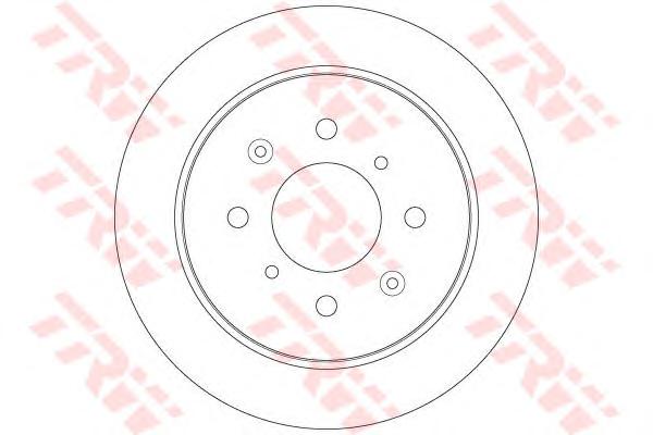 Тормозной диск TRW