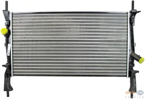 Радиатор, охлаждение двигателя HELLA