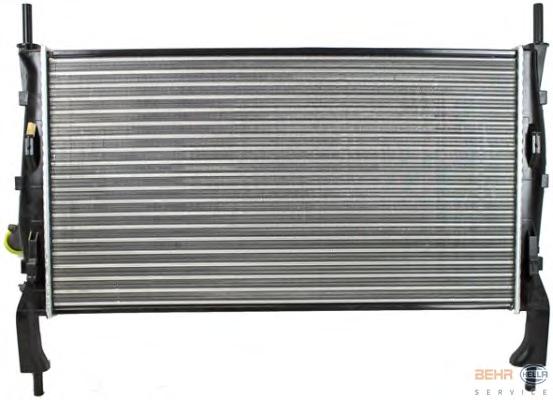 Радиатор, охлаждение двигателя HELLA