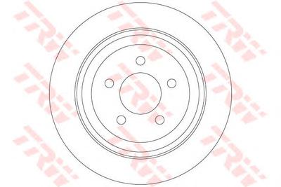 Тормозной диск TRW DF6341