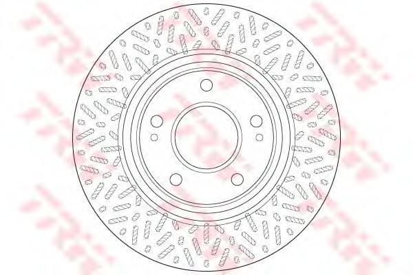 Тормозной диск TRW