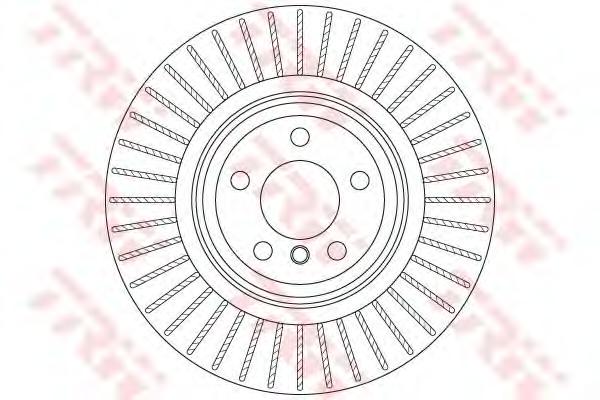 Тормозной диск TRW