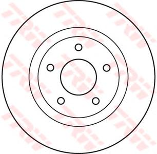 Тормозной диск TRW