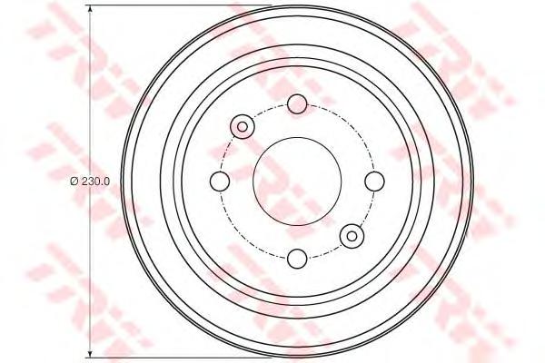 Тормозной барабан TRW