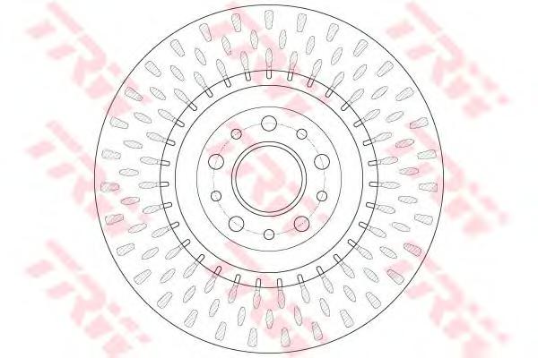 Тормозной диск TRW