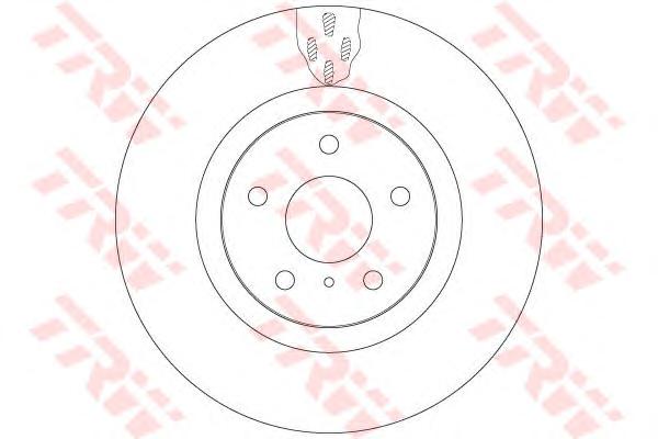 Тормозной диск TRW