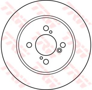 Тормозной диск TRW DF6122