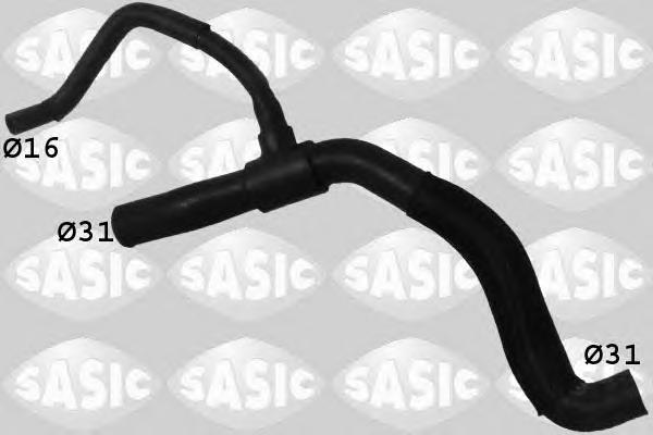Патрубок системы охлаждения SASIC